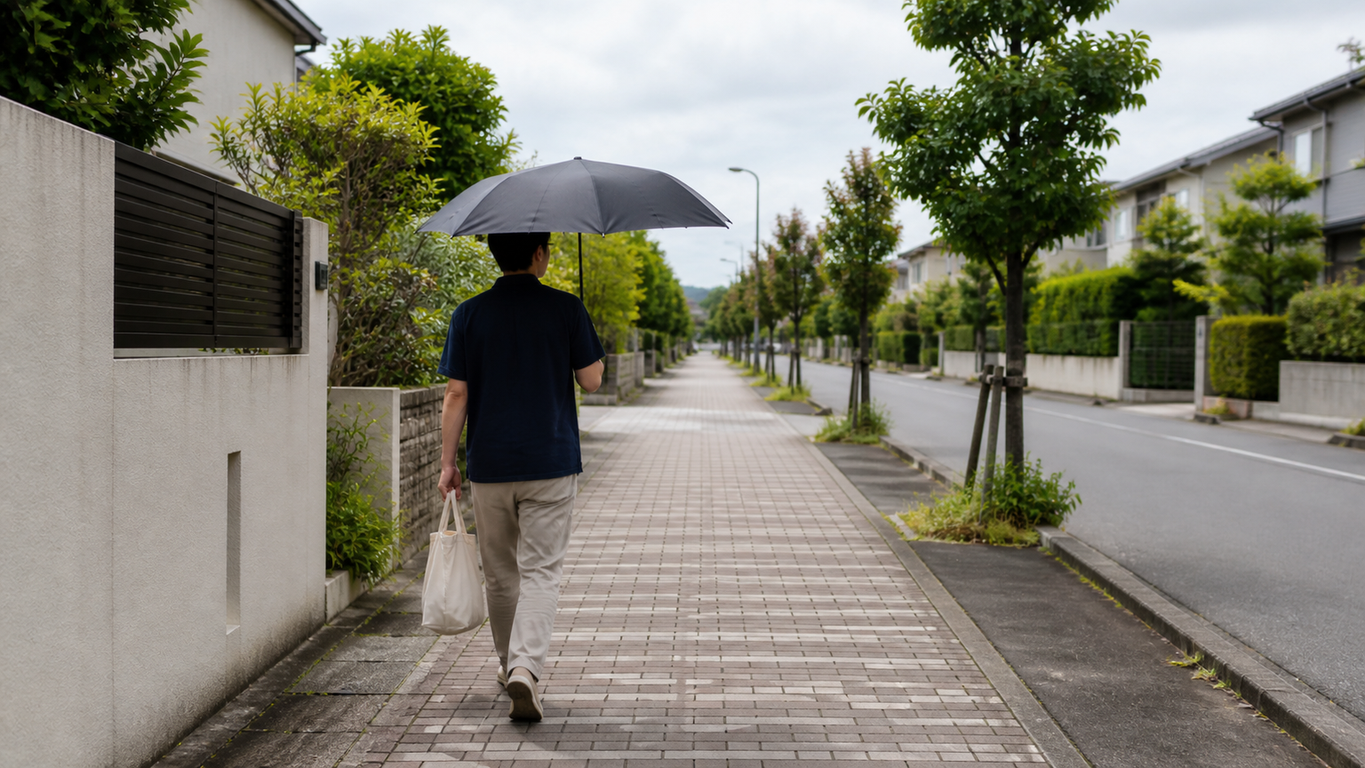 曇りの日の日傘はおかしくない、必要性と安全性で決めよう