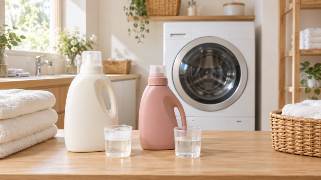 普通の洗剤はドラム式でも使える？専用洗剤との違いと確認点